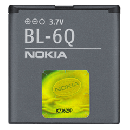Аккумулятор Nokia BL-6Q - 6700c