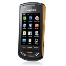 Samsung S5620 - Корпус в сборе с кнопками черный с оранжевой серединой