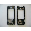 Nokia 7210c - Средняя часть с разъемом зарядки, бузерами, динамиком, Оригинал